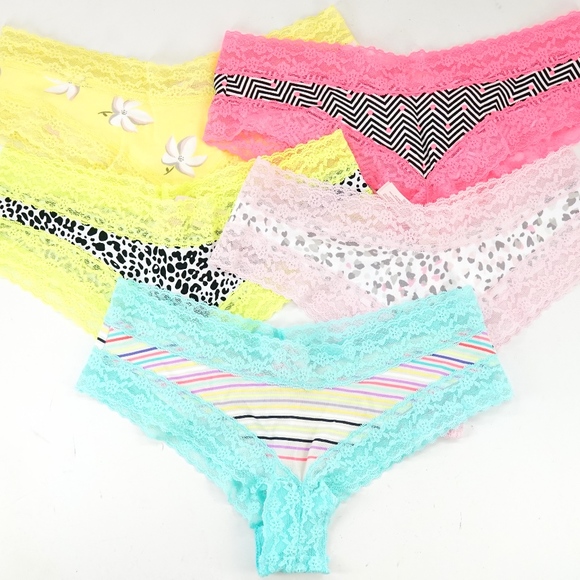 Victoria's Secret Other - Victoria's Secret Multi-Pattern 5 Set Cheeky Panty Victoria's Secret Other - Victoria's Secret Multi-Pattern 5 Set Cheeky Panty